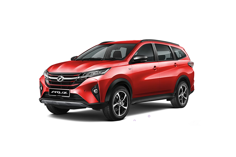 Perodua Aruz 1.5 SUV 7 tempat duduk untuk sewa di Kota Kinabalu