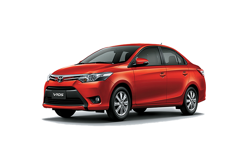 Toyota Vios 1.5 automatik untuk sewa di Kota Kinabalu