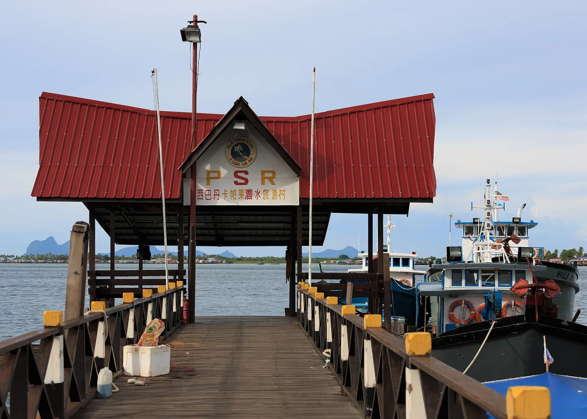 Jeti PSR di Semporna, Sabah