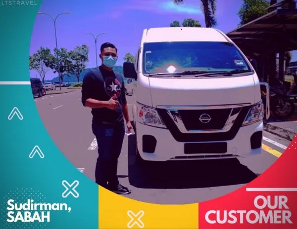 Pelanggan LTS dengan kereta sewa #5