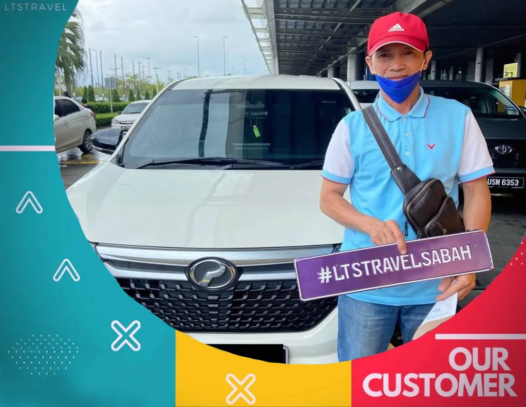 Pelanggan LTS dengan kereta sewa #11