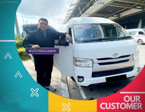 Pelanggan LTS dengan kereta sewa #9