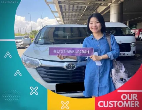 Pelanggan LTS dengan kereta sewa #5