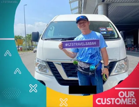Pelanggan LTS dengan kereta sewa #8