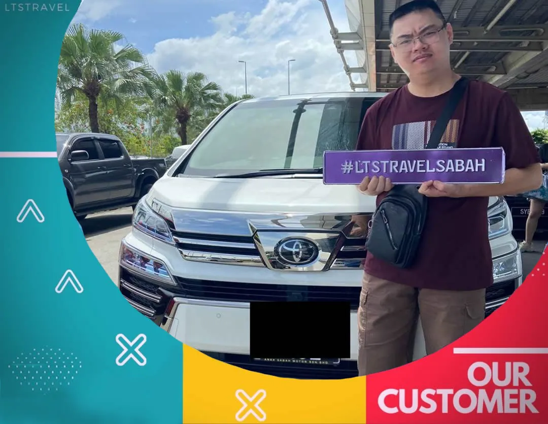 Pelanggan LTS dengan kereta sewa #9