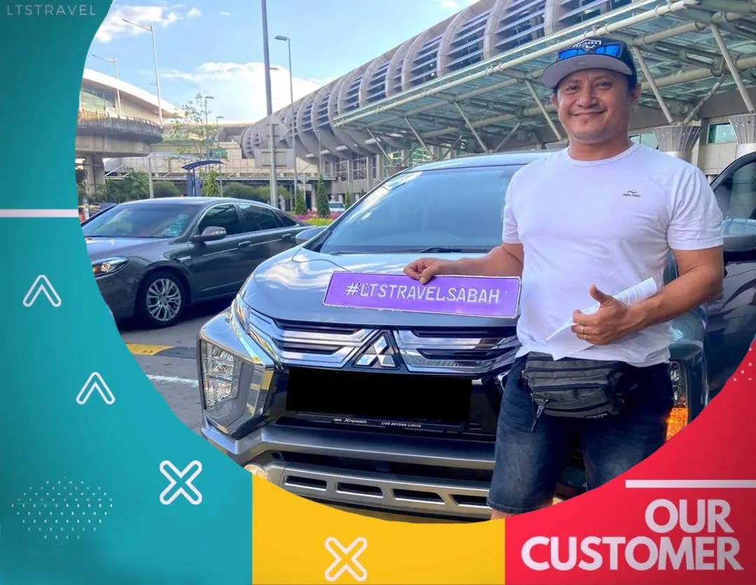 Pelanggan LTS dengan kereta sewa #4