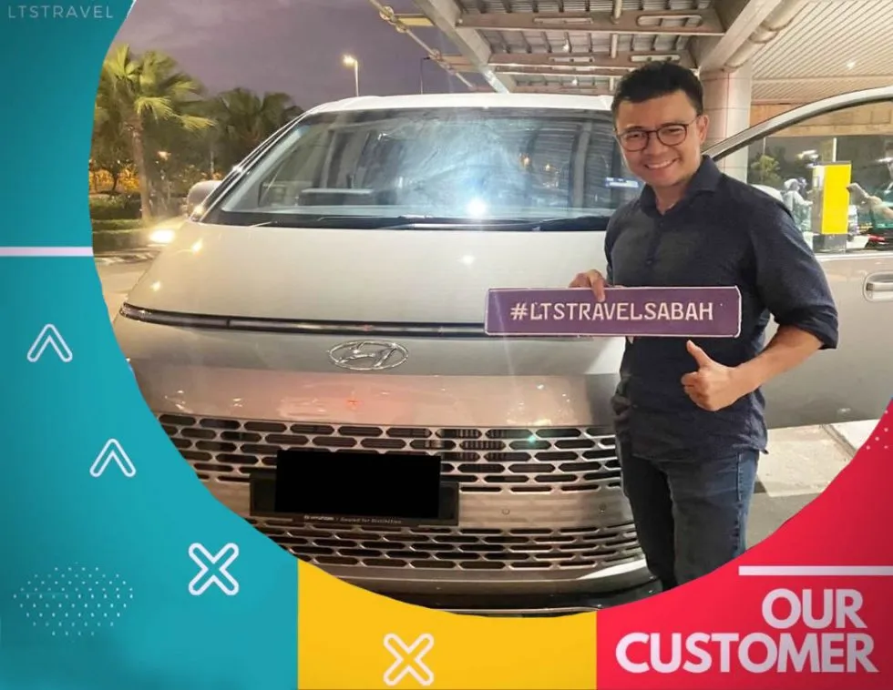 Pelanggan LTS dengan kereta sewa #5