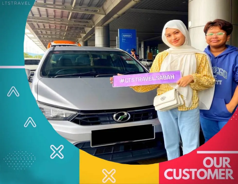 Pelanggan LTS dengan kereta sewa #6