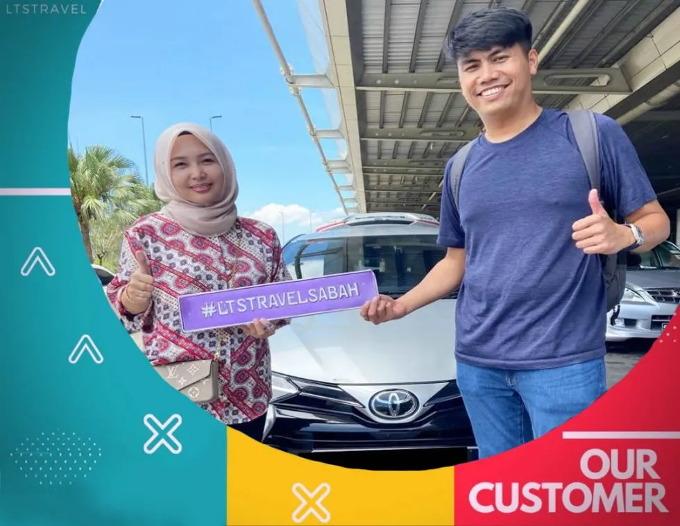 Pelanggan LTS dengan kereta sewa #11