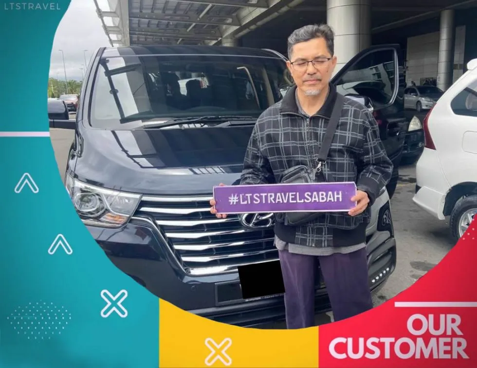 Pelanggan LTS dengan kereta sewa #3