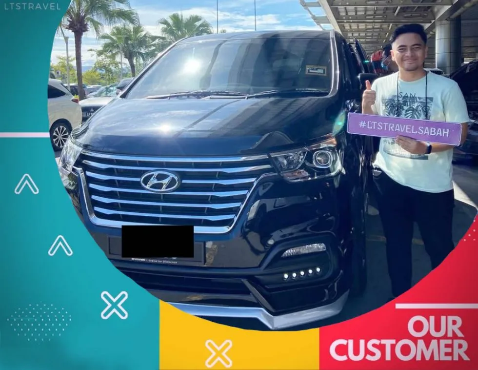 Pelanggan LTS dengan kereta sewa #4