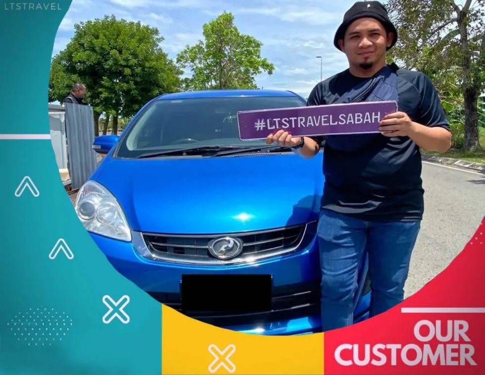 Pelanggan LTS dengan kereta sewa #7